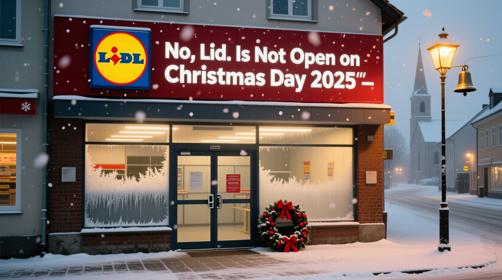 is lidl open on christmas