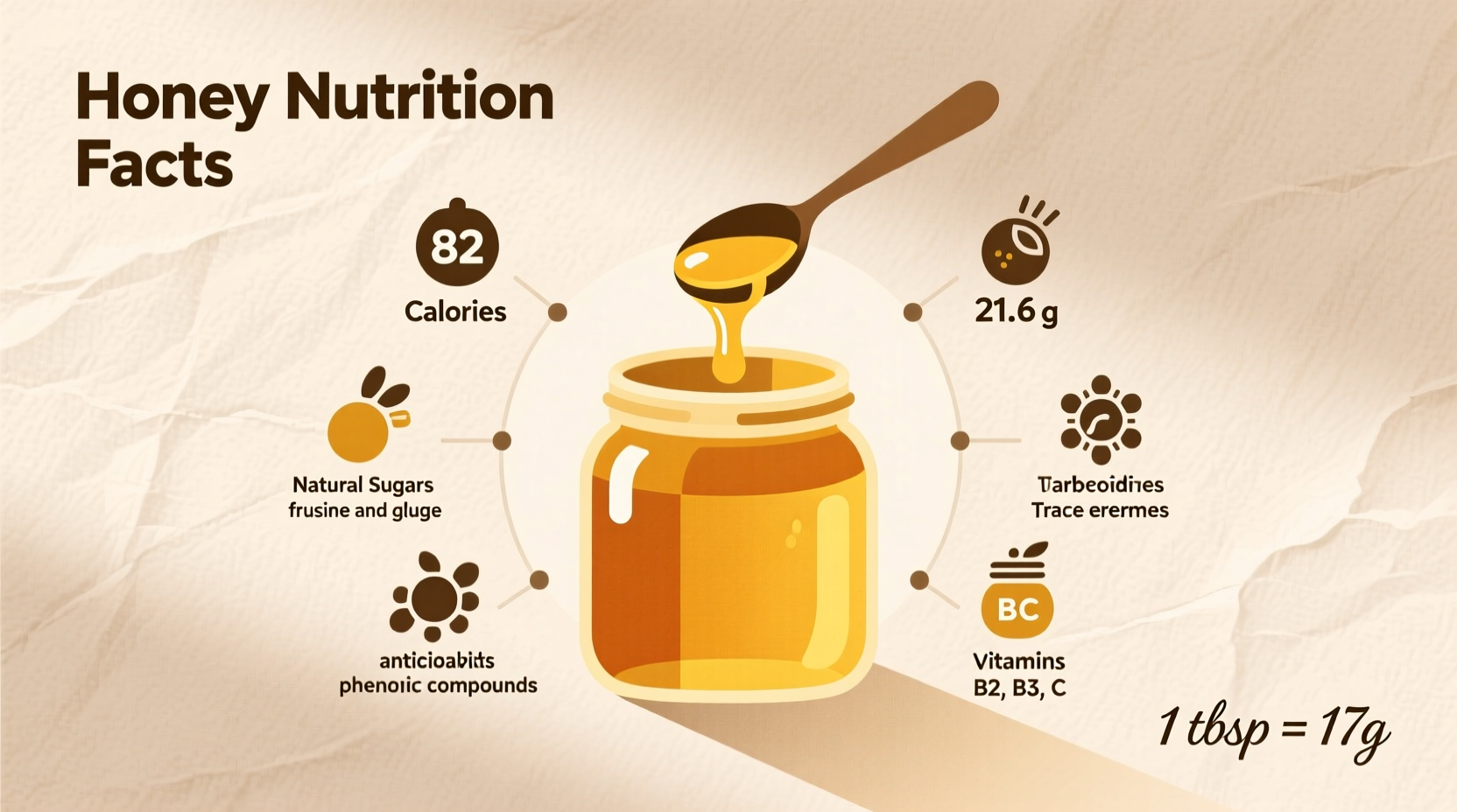 honey nutritional information