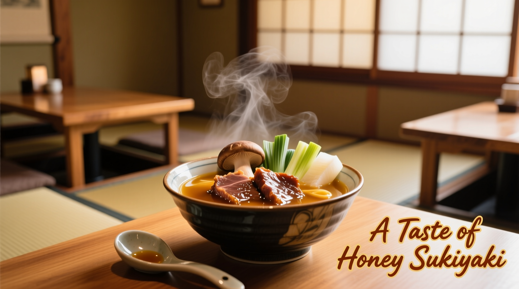 a taste of honey sukiyaki