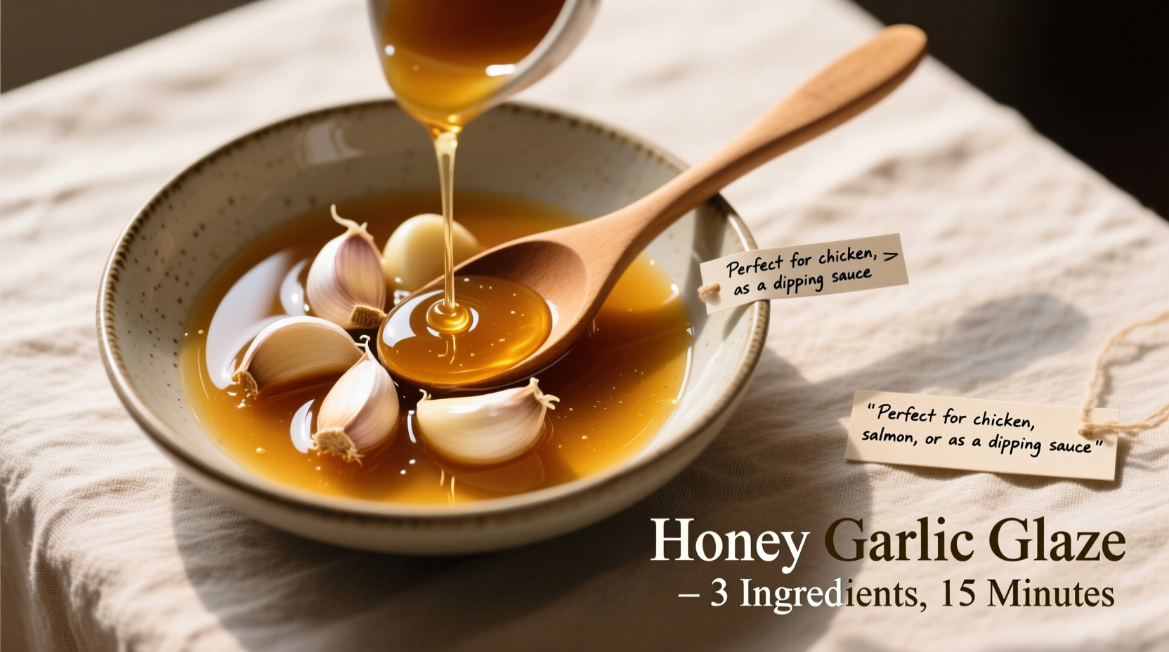 recipe for honey garlic