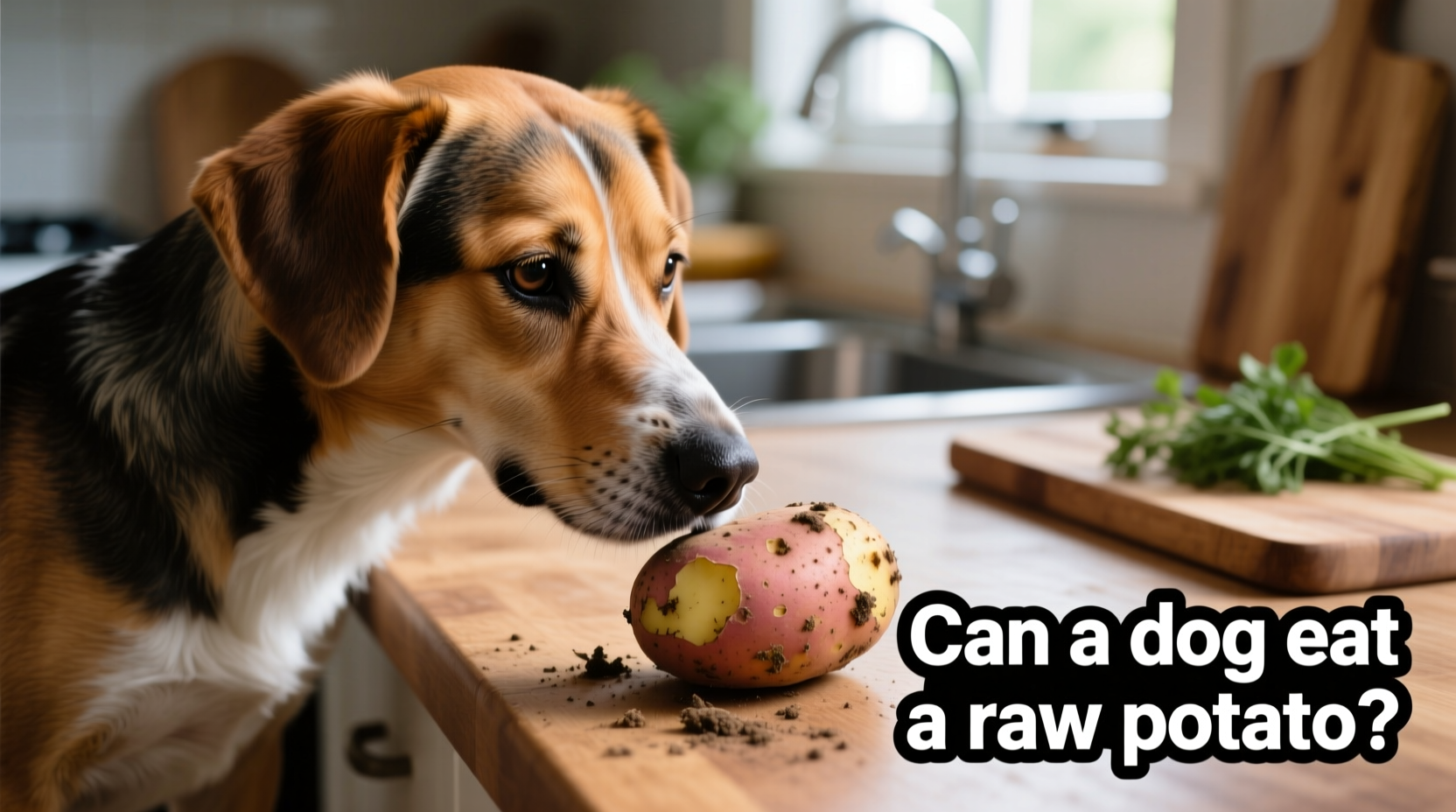 can a dog eat a raw potato