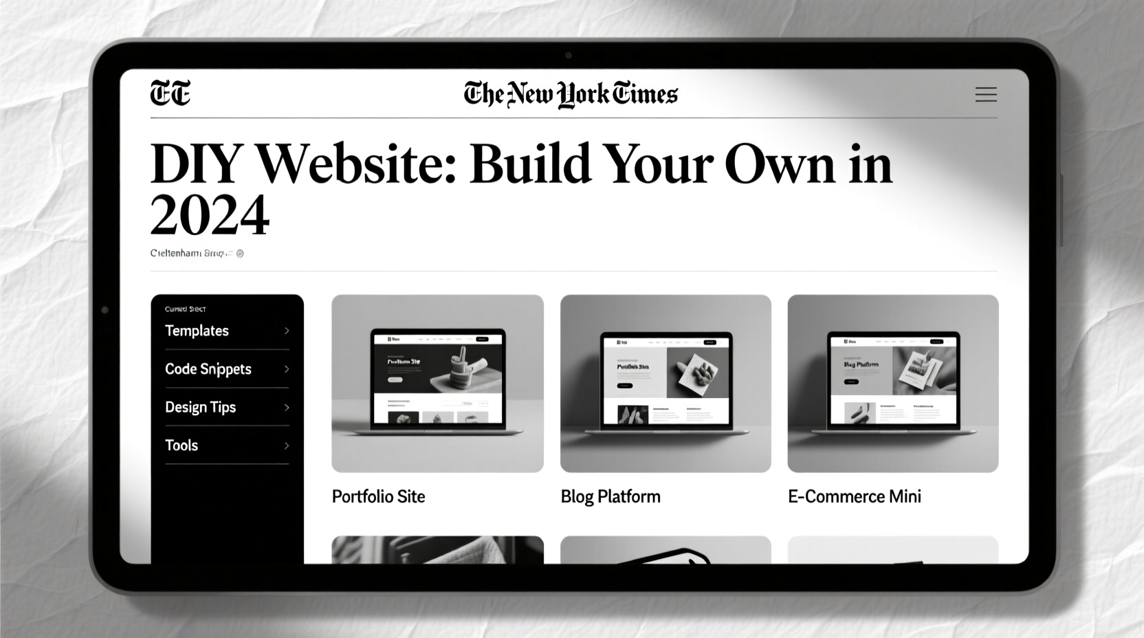 diy website nyt