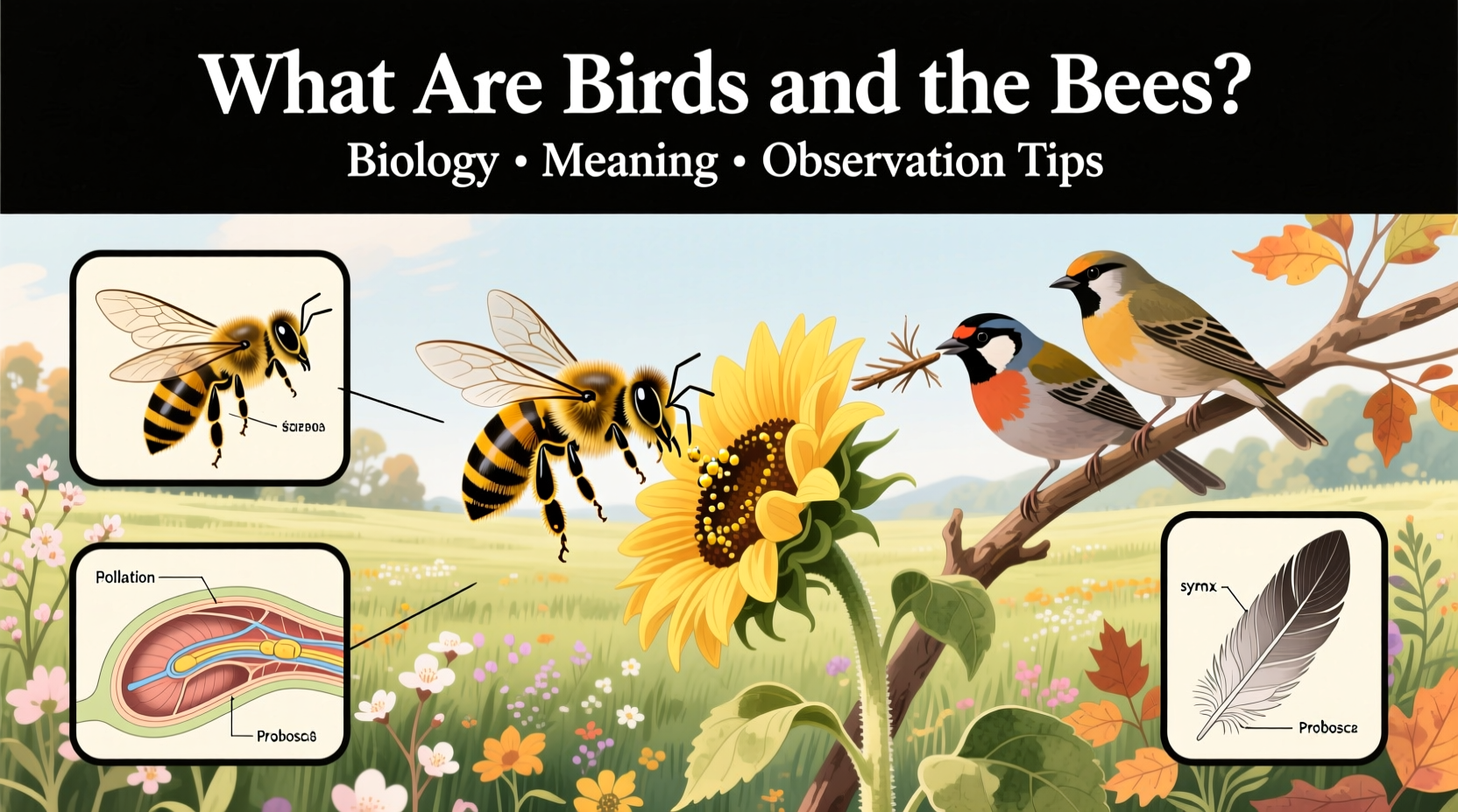 what are birds and the bees