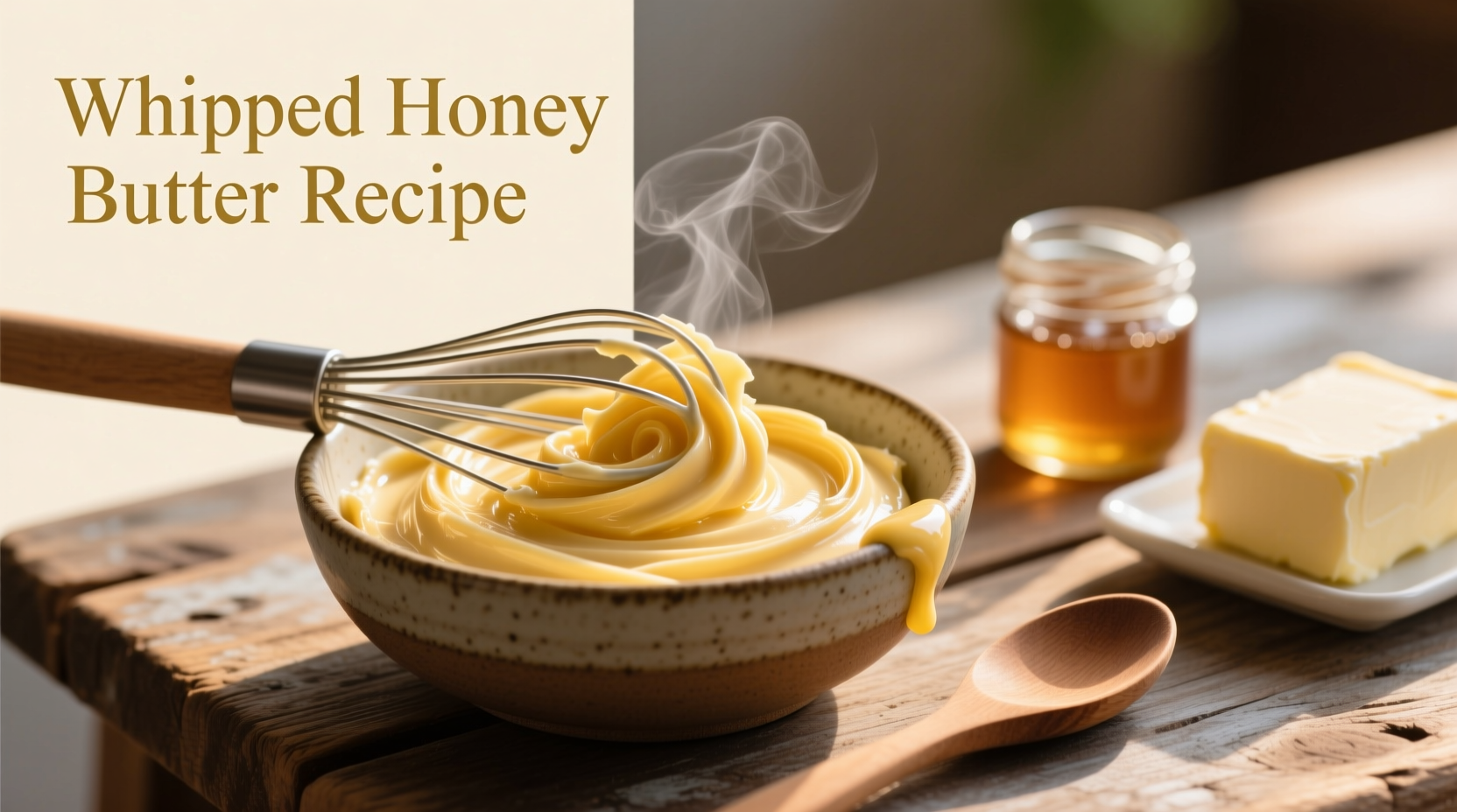 Perfect Whipped Honey Butter Recipe in 10 Minutes