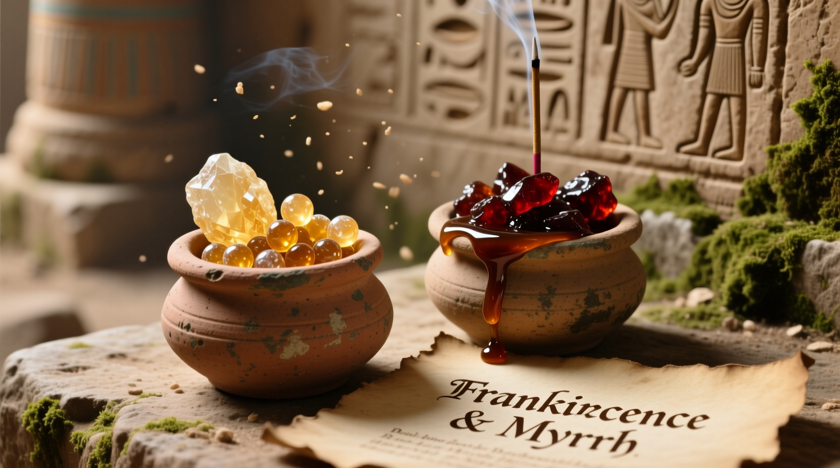 what was frankincense and myrrh