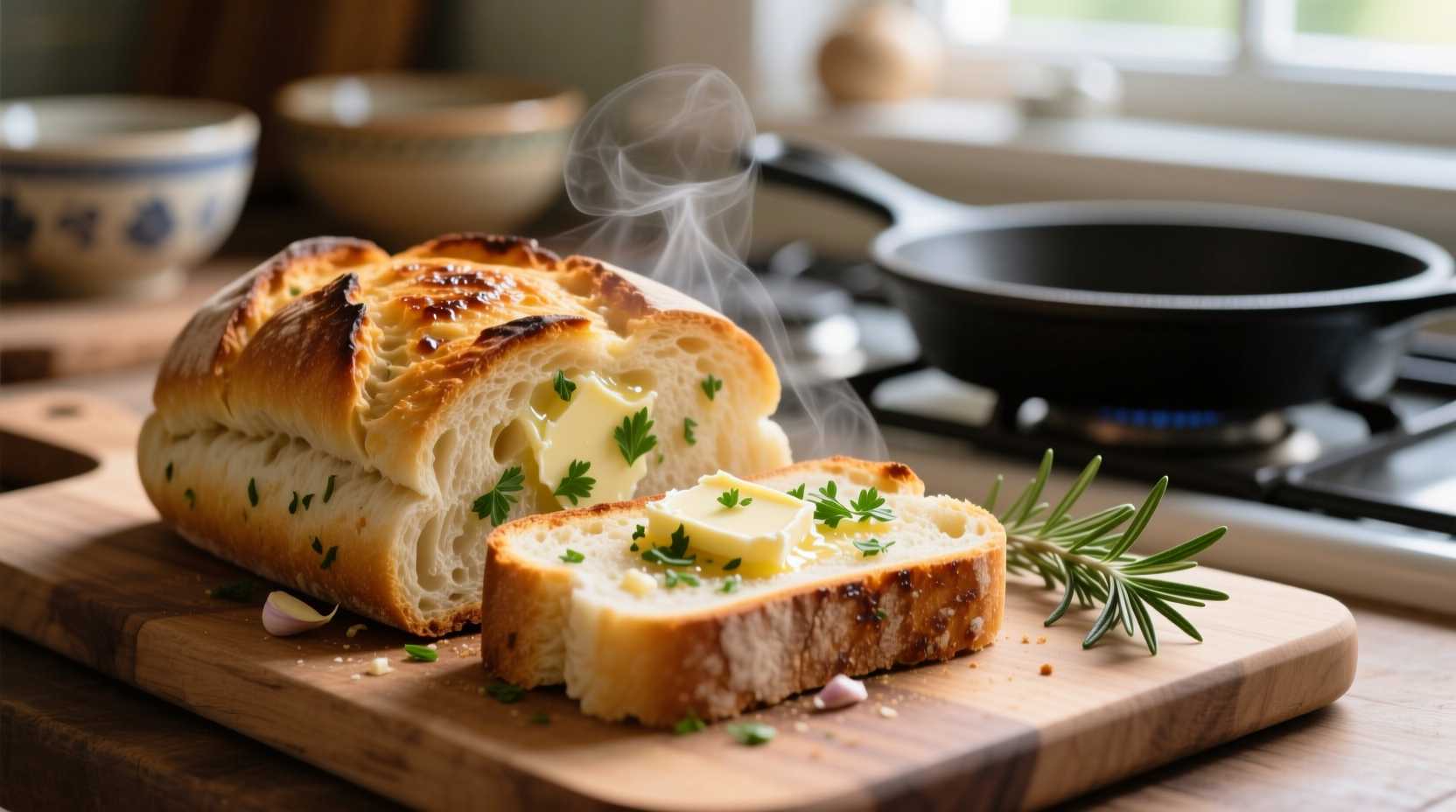 Perfect Homemade Garlic Bread Toast Recipe in 20 Minutes