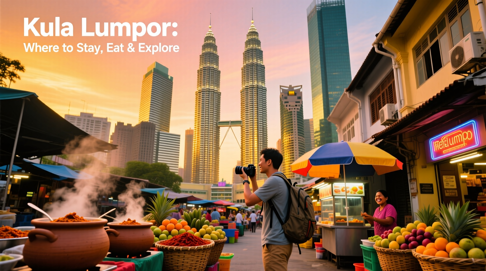 Incredible Things to Do in Kuala Lumpur: Where to Stay & What to Eat (Budget Guide)