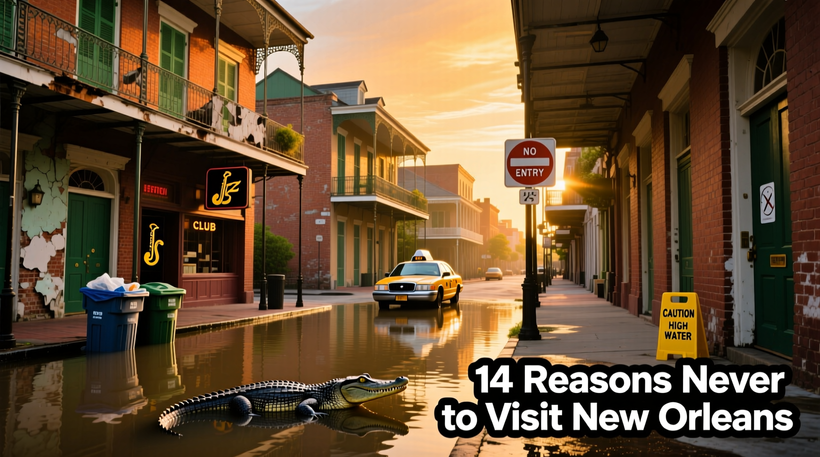14 Reasons Never to Visit New Orleans: A Realistic Budget Traveler’s Guide