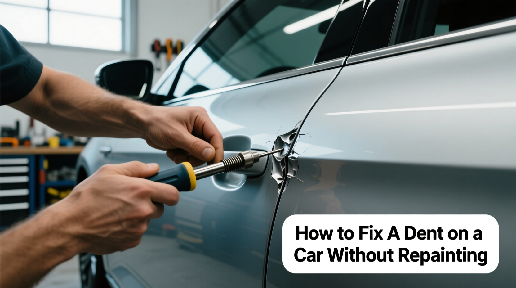 how to fix dent on a car