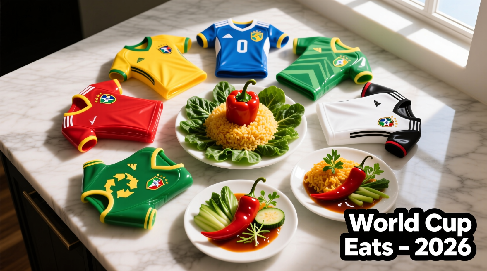 Nine World Cup Teams Rock Recycled Plastic Jerseys: Culinary Travel Guide