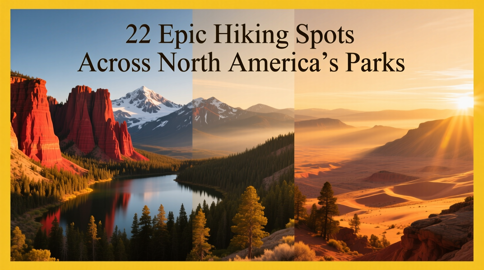 22 Awesome Hiking Spots in North America’s Parks: Budget Guide