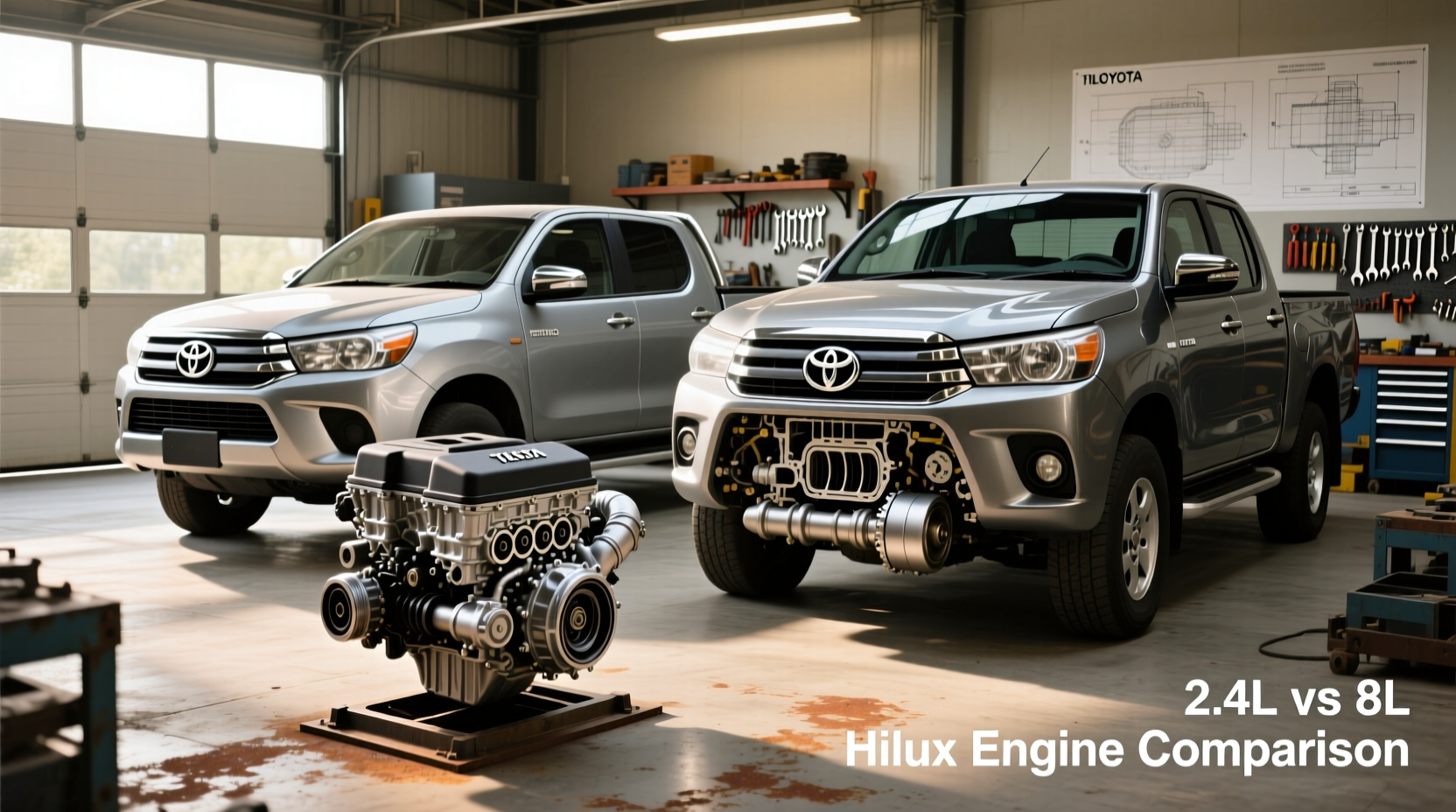 How to Choose Toyota Hilux Vigo Engine: 2.4L vs 2.8L Buying Guide