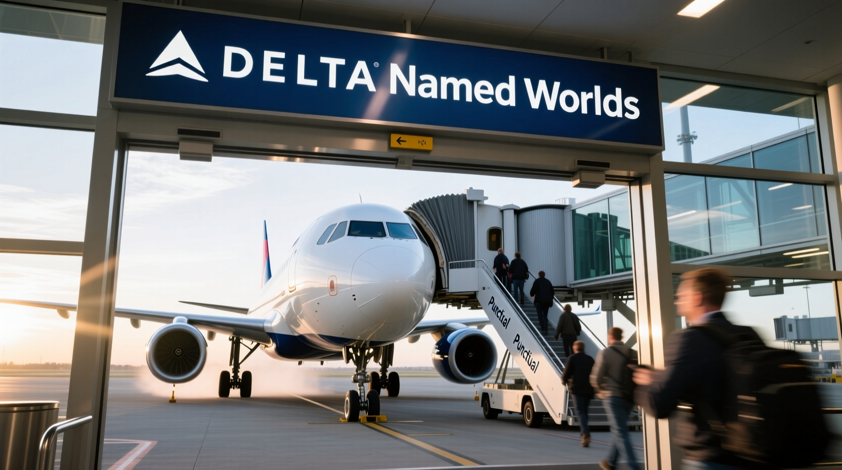 Delta-Named Worlds Punctual Airline Transport Guide: How to Choose & Book