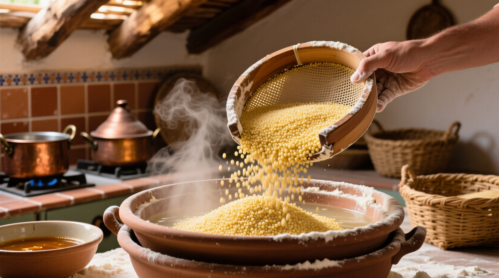 what is couscous made out of