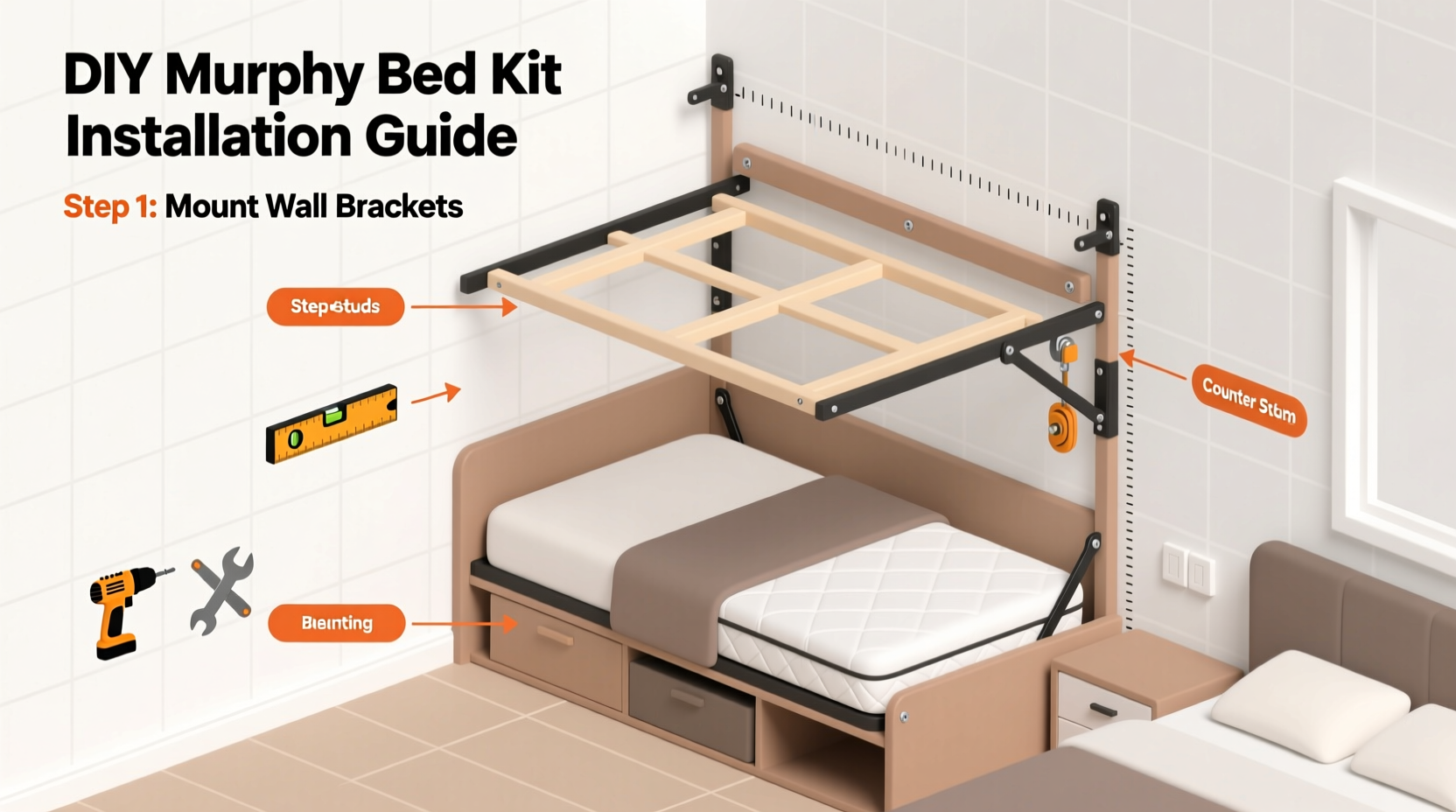 murphy bed kits diy