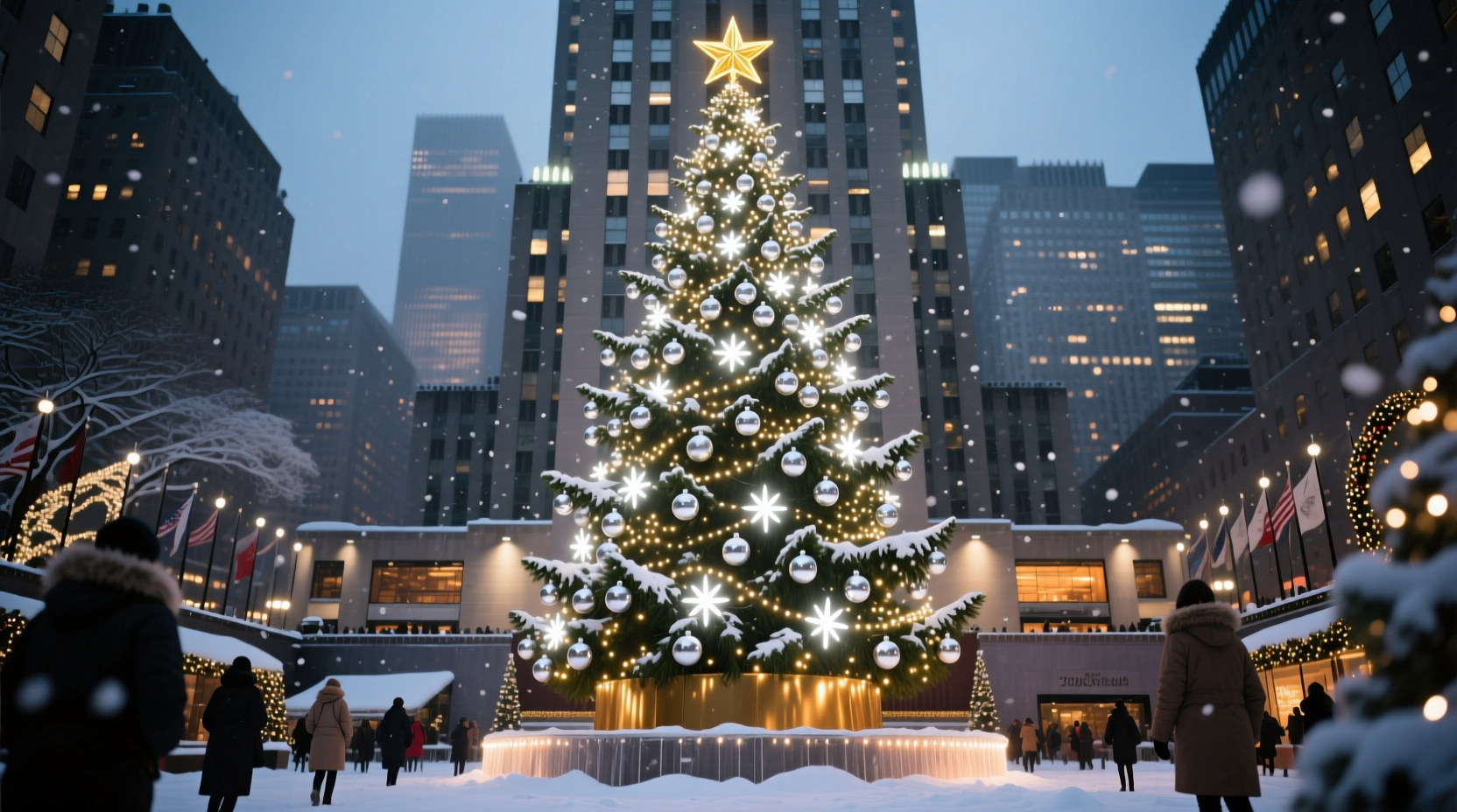 how tall is the nyc christmas tree