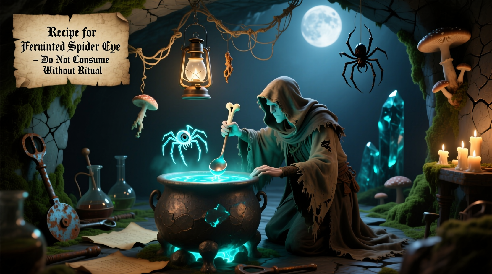 how to craft a fermented spider eye