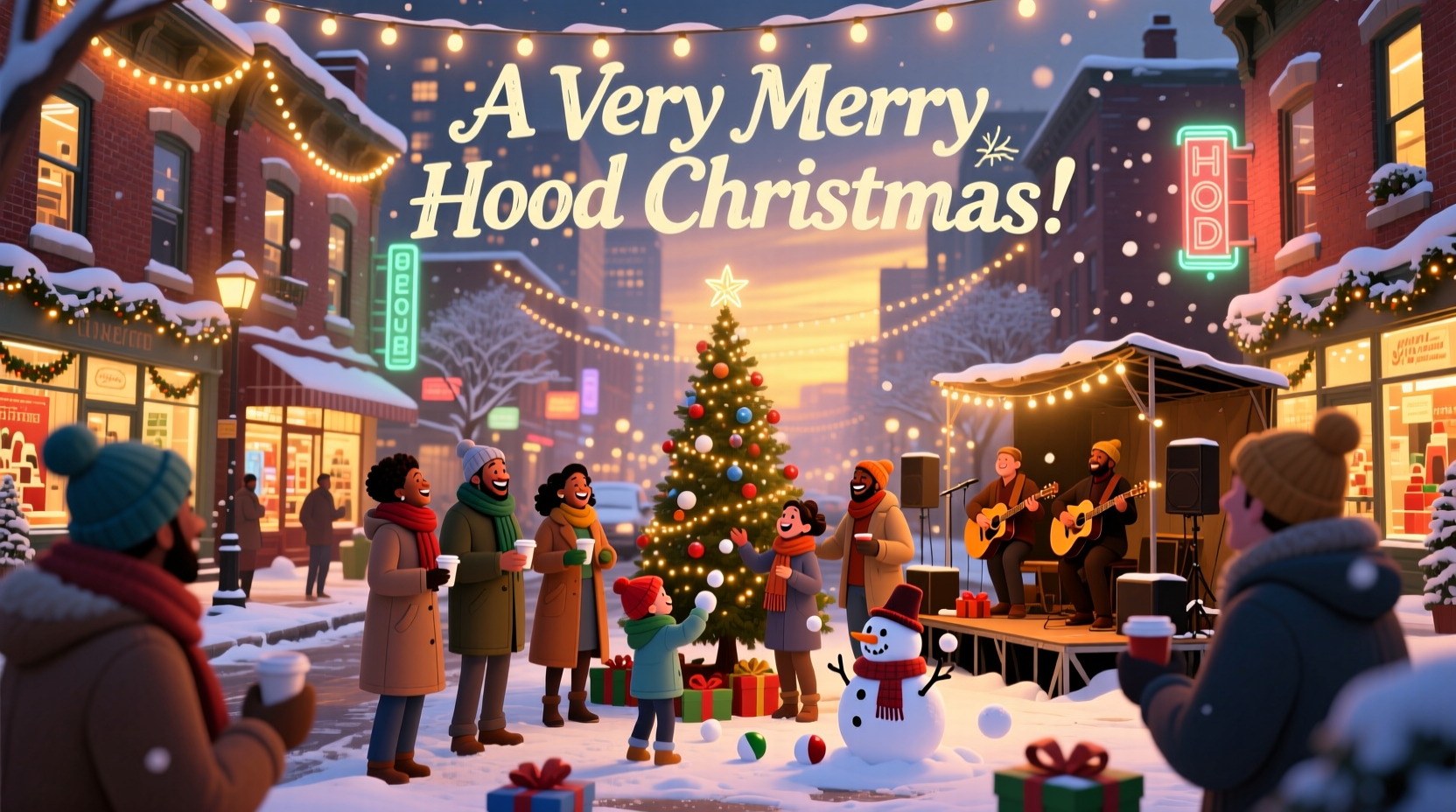 a very merry hood christmas