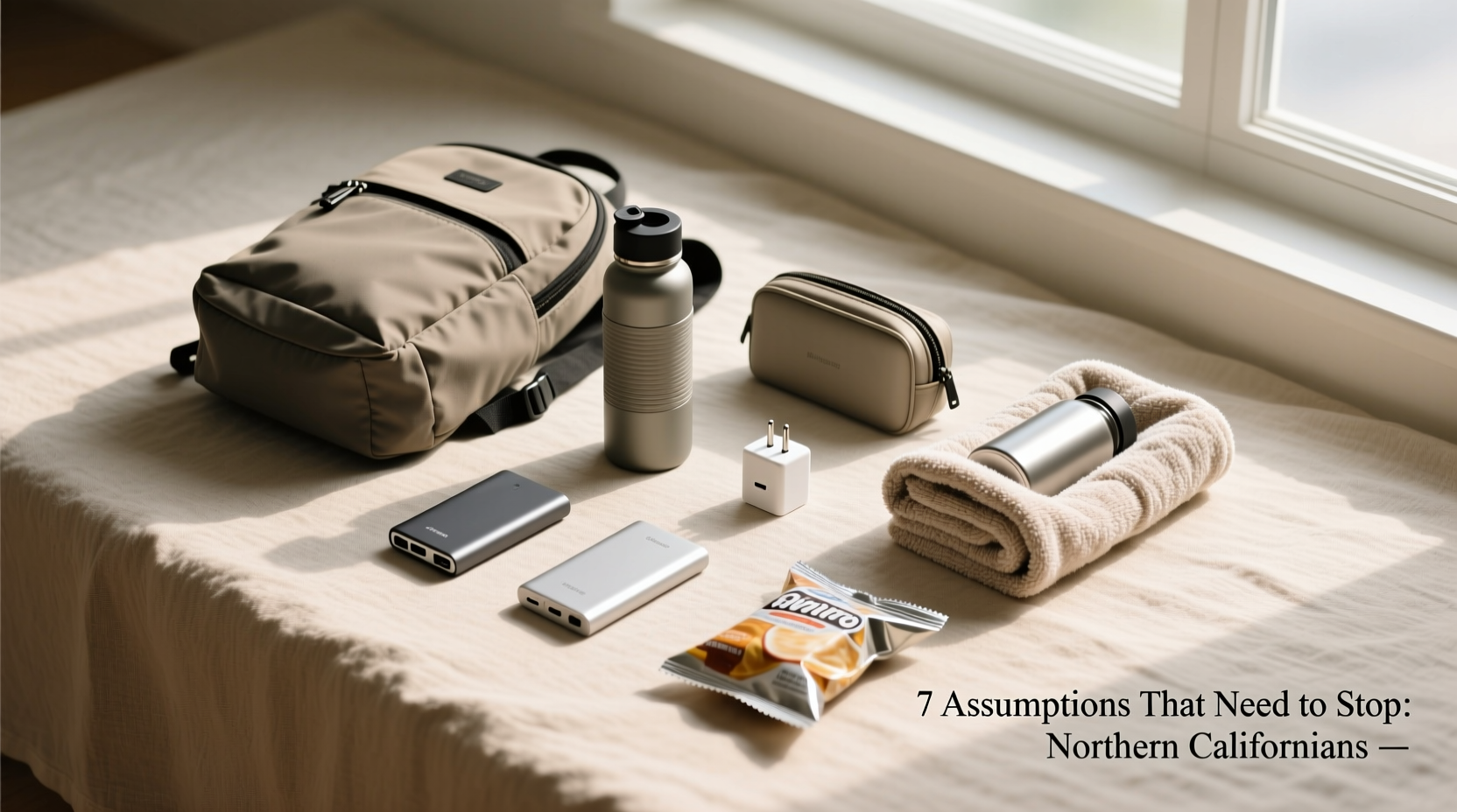 7 Assumptions Northern Californians Need to Stop Making About Travel Gear