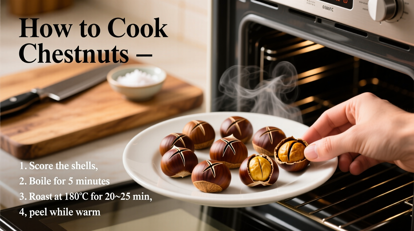 How to Cook Chestnuts: 3 Foolproof Methods Revealed