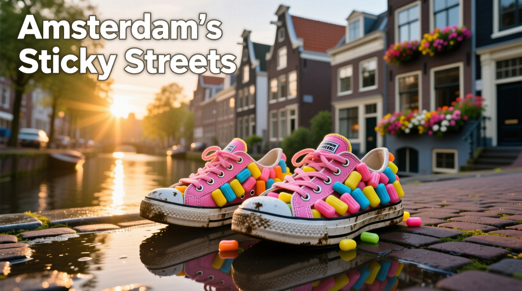 Shoes Made from Chewing Gum in Amsterdam: Budget Travel Guide