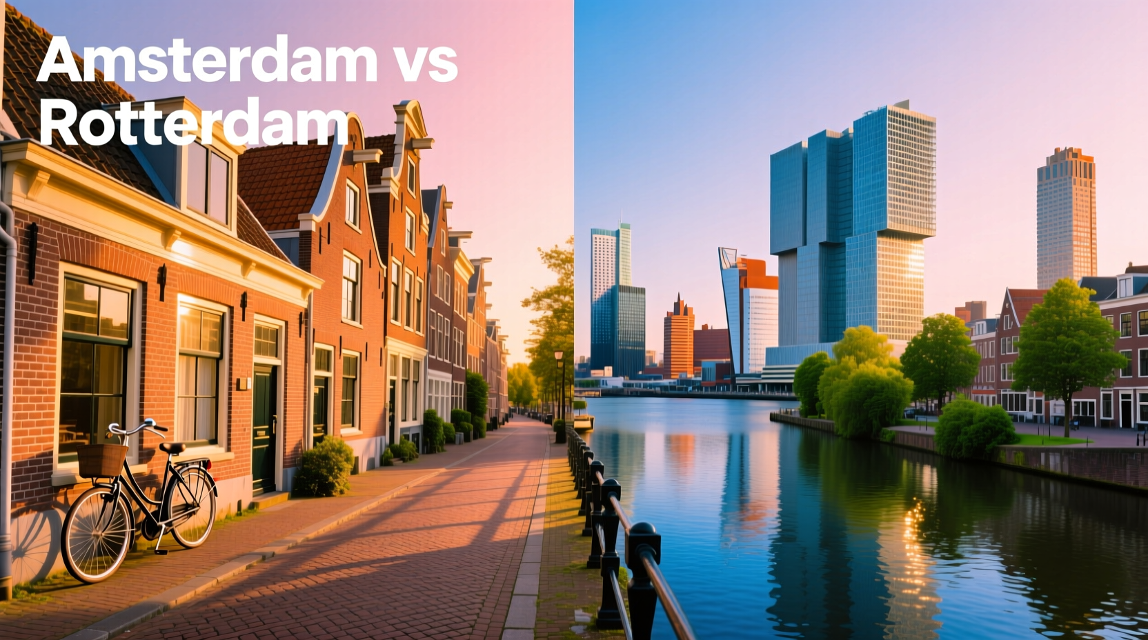 Amsterdam vs Rotterdam: Budget Travel Guide for Practical Travelers