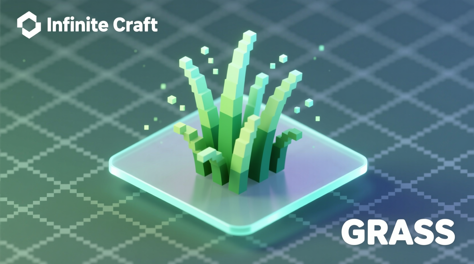 Grass element in Infinite Craft interface