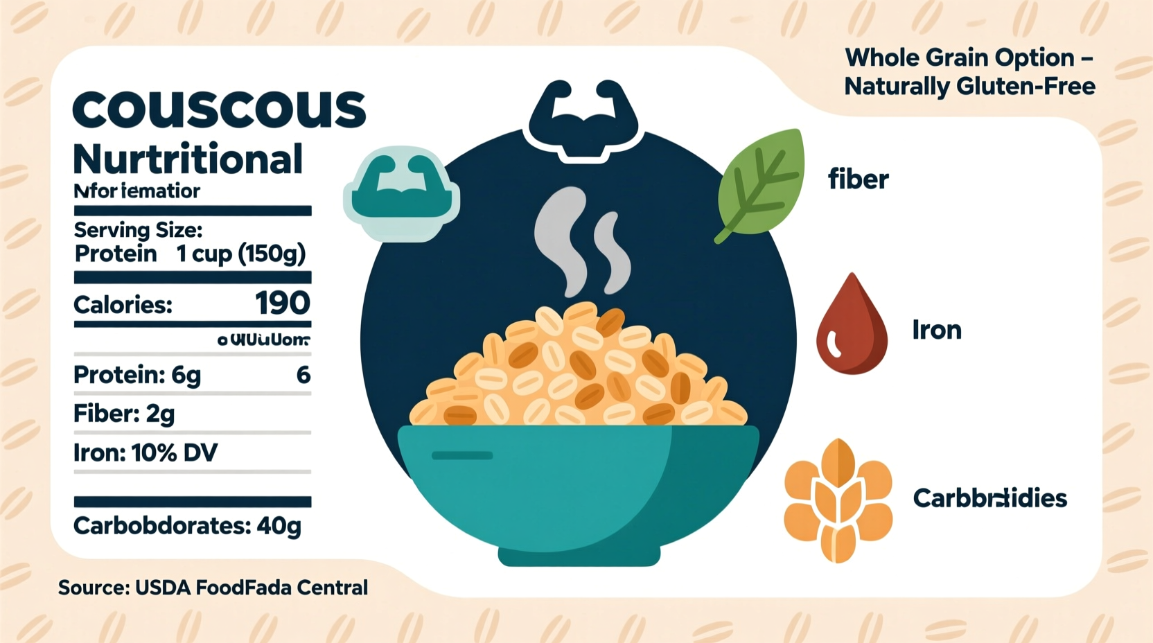 Couscous Nutrition Facts: Calories, Protein & Health Benefits
