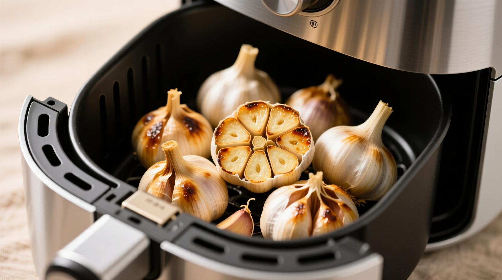 air fryer roast garlic skip 400 f unless you monitor closely