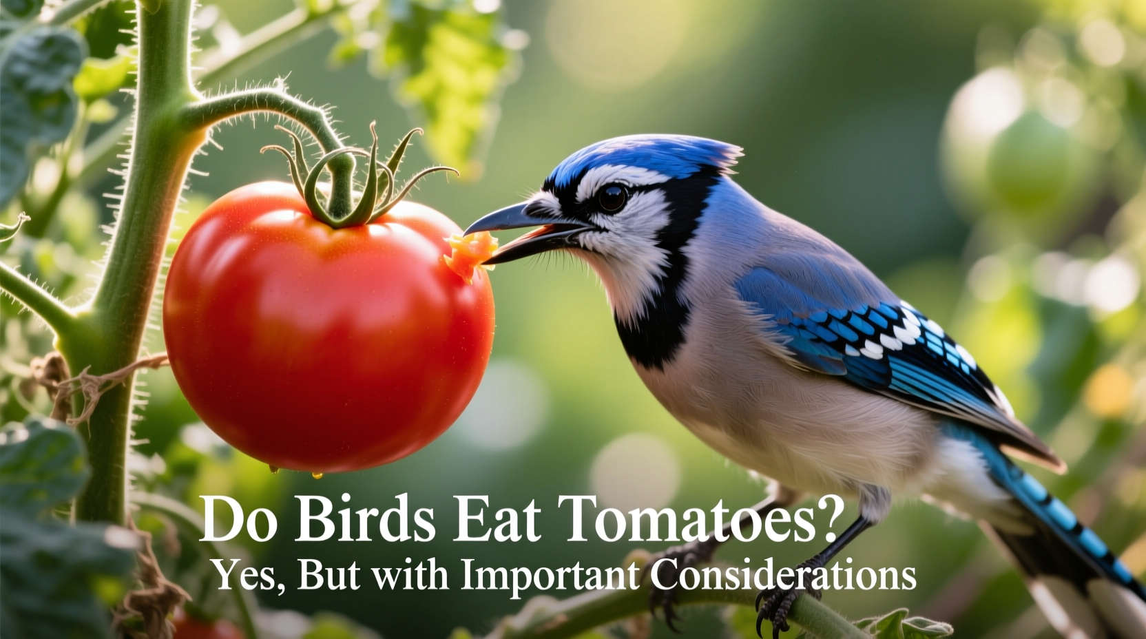 does birds eat tomatoes