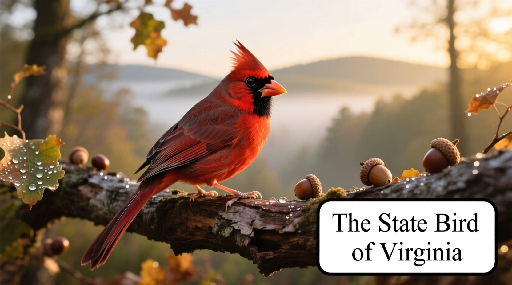 what is the state bird of virginia