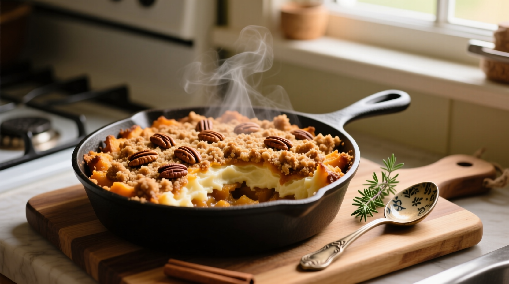 homemade sweet potato casserole
