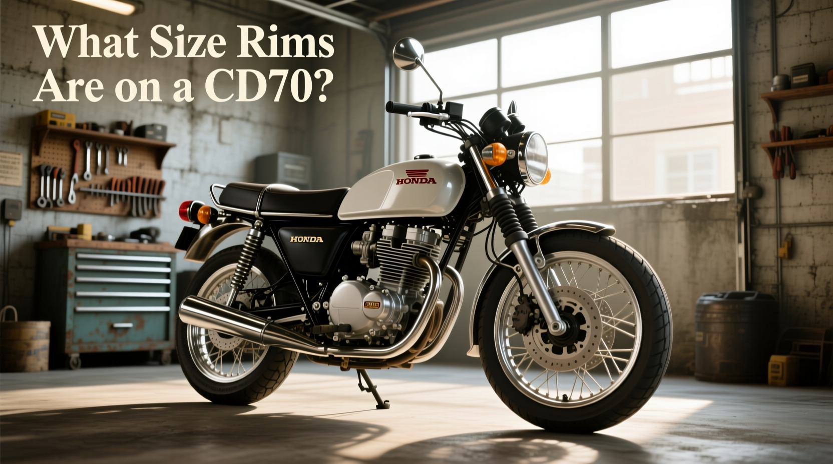 How to choose cd70 motorcycle rim,What size rims are on a CD70?
