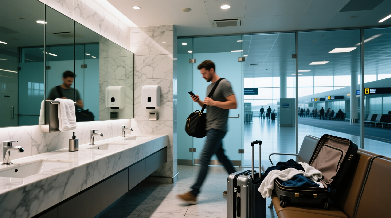 How to Get from Airport Bathrooms to Terminal: Practical Transport Guide