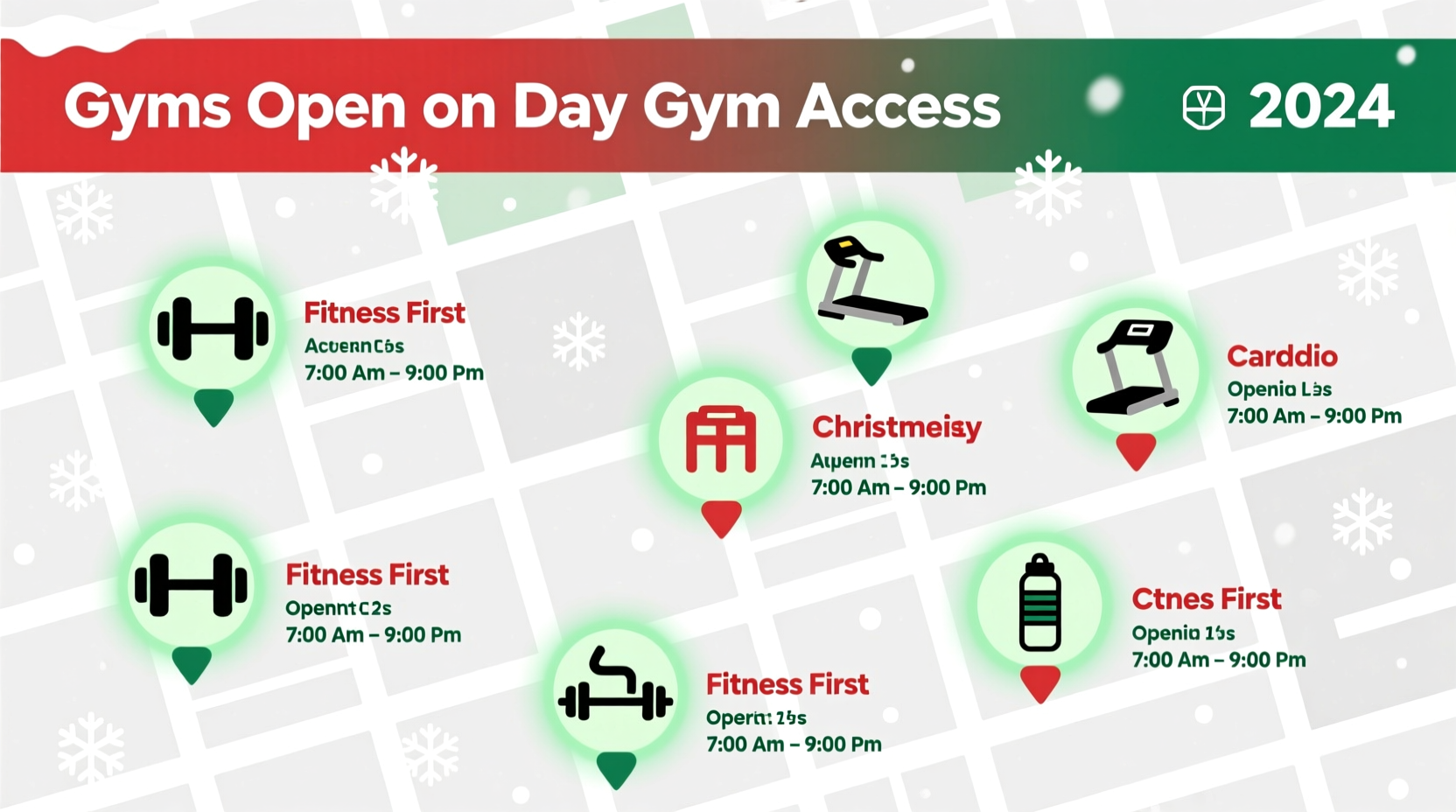 what gyms are open on christmas day