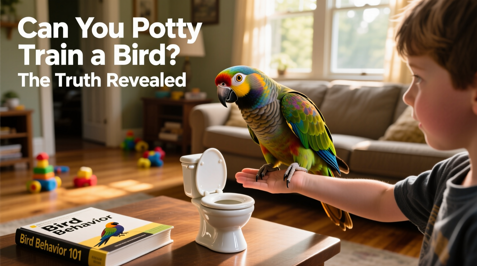 can you potty train a bird