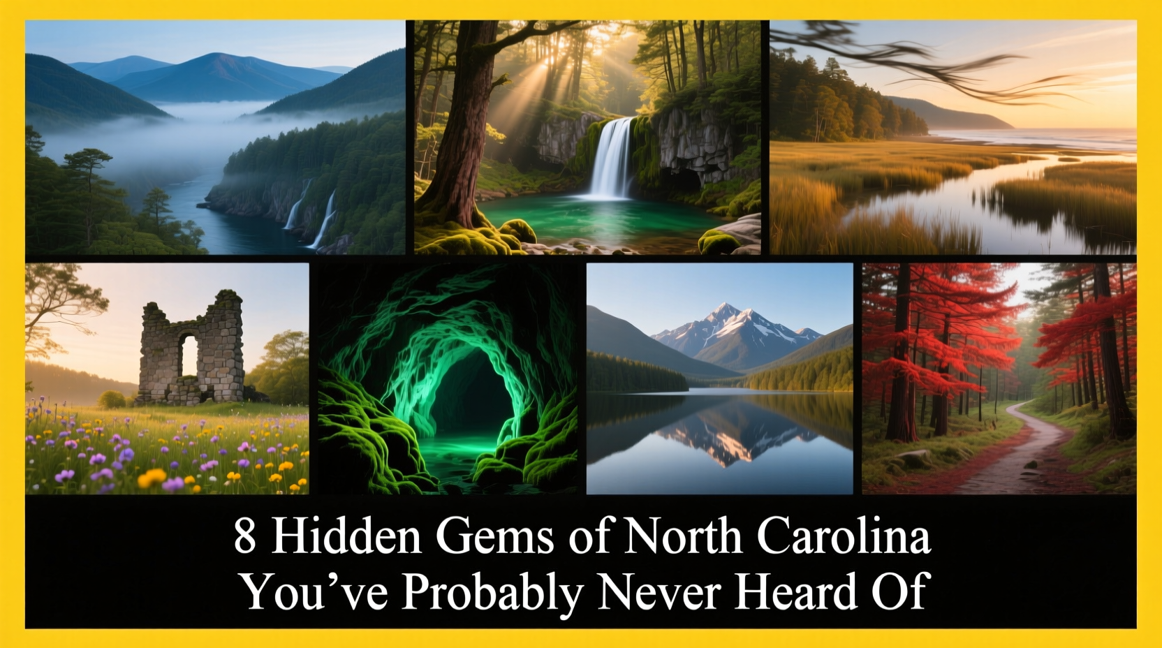 How to Get to 8 Awesome Places in North Carolina You've Probably Never Heard