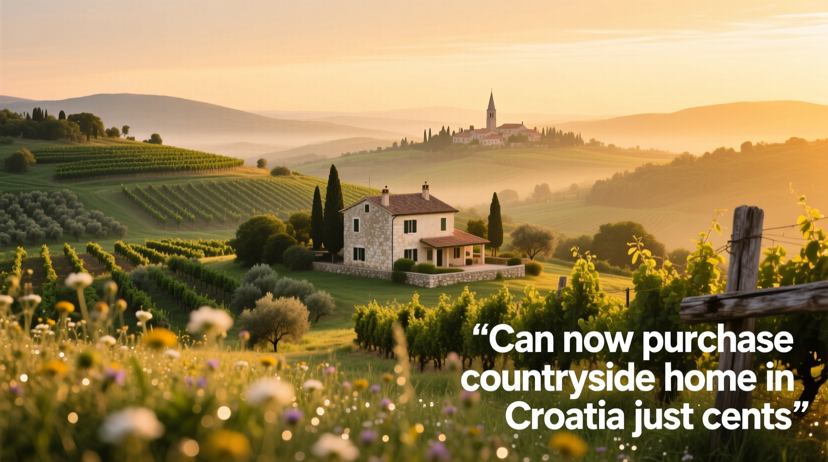 Can Now Purchase Countryside Home in Croatia for Just Cents? Reality Check Guide