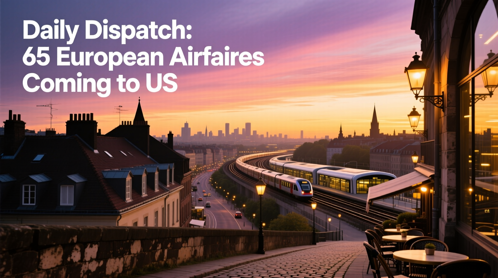 Daily Dispatch #65 European Airfares Coming US: Budget Travel Guide