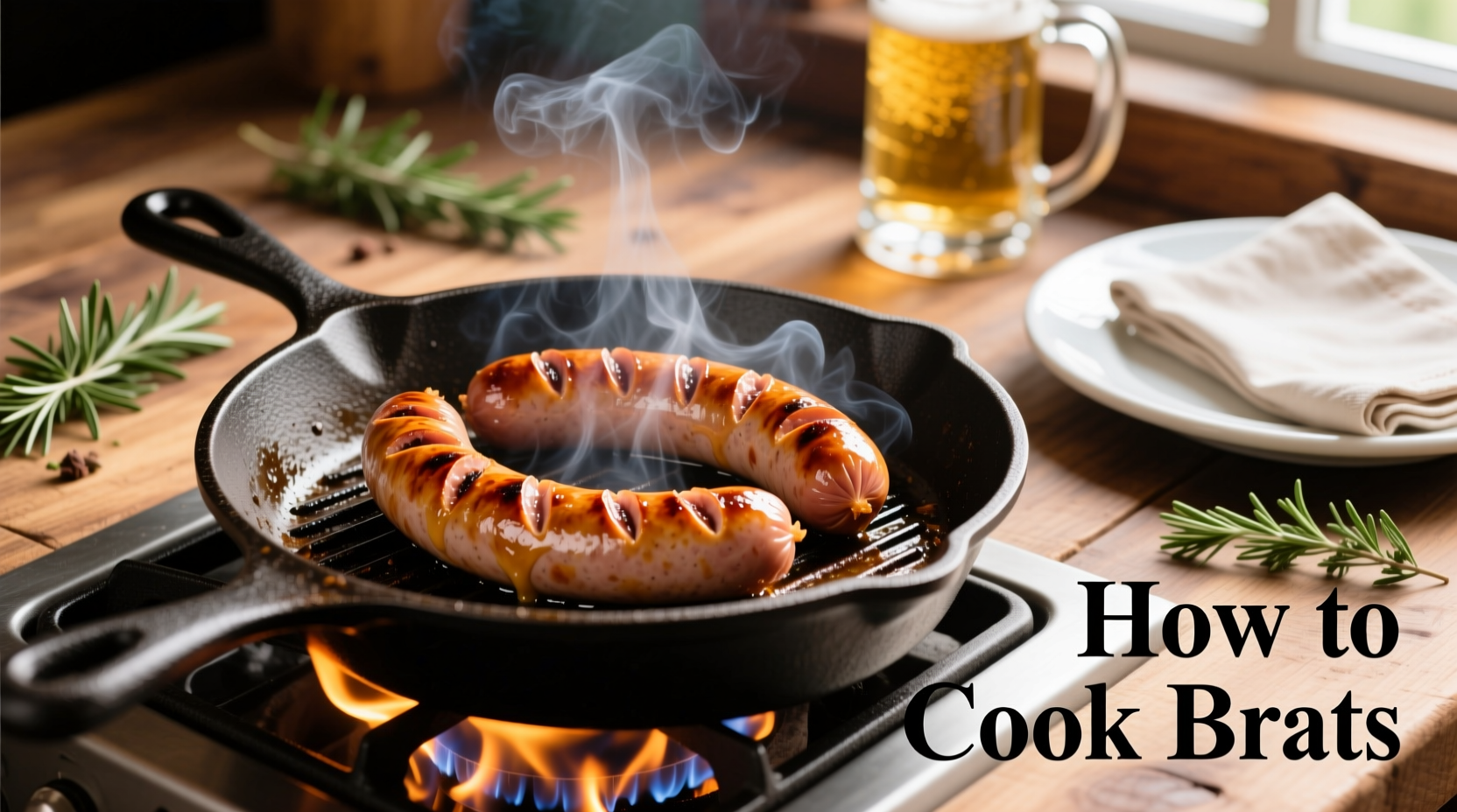 How to Cook Brats Perfectly: 4 Methods & Pro Tips