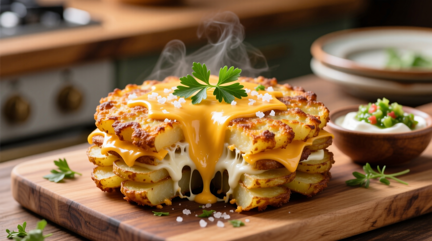 hash brown cheesy potato