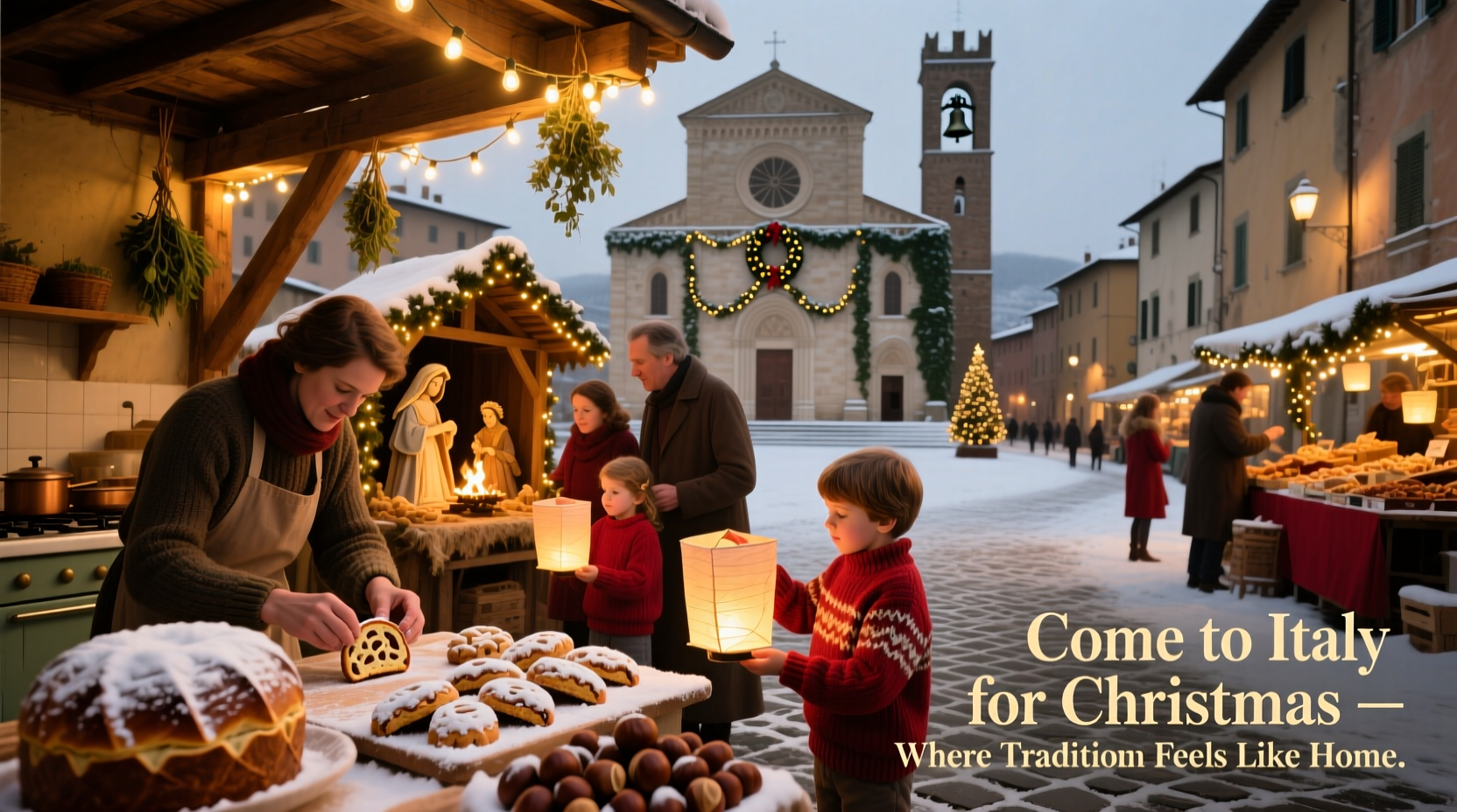 how does italy celebrate christmas