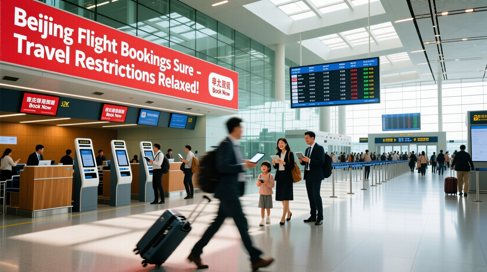 Beijing Flight Bookings Surge & Restrictions Relax: Transport Guide