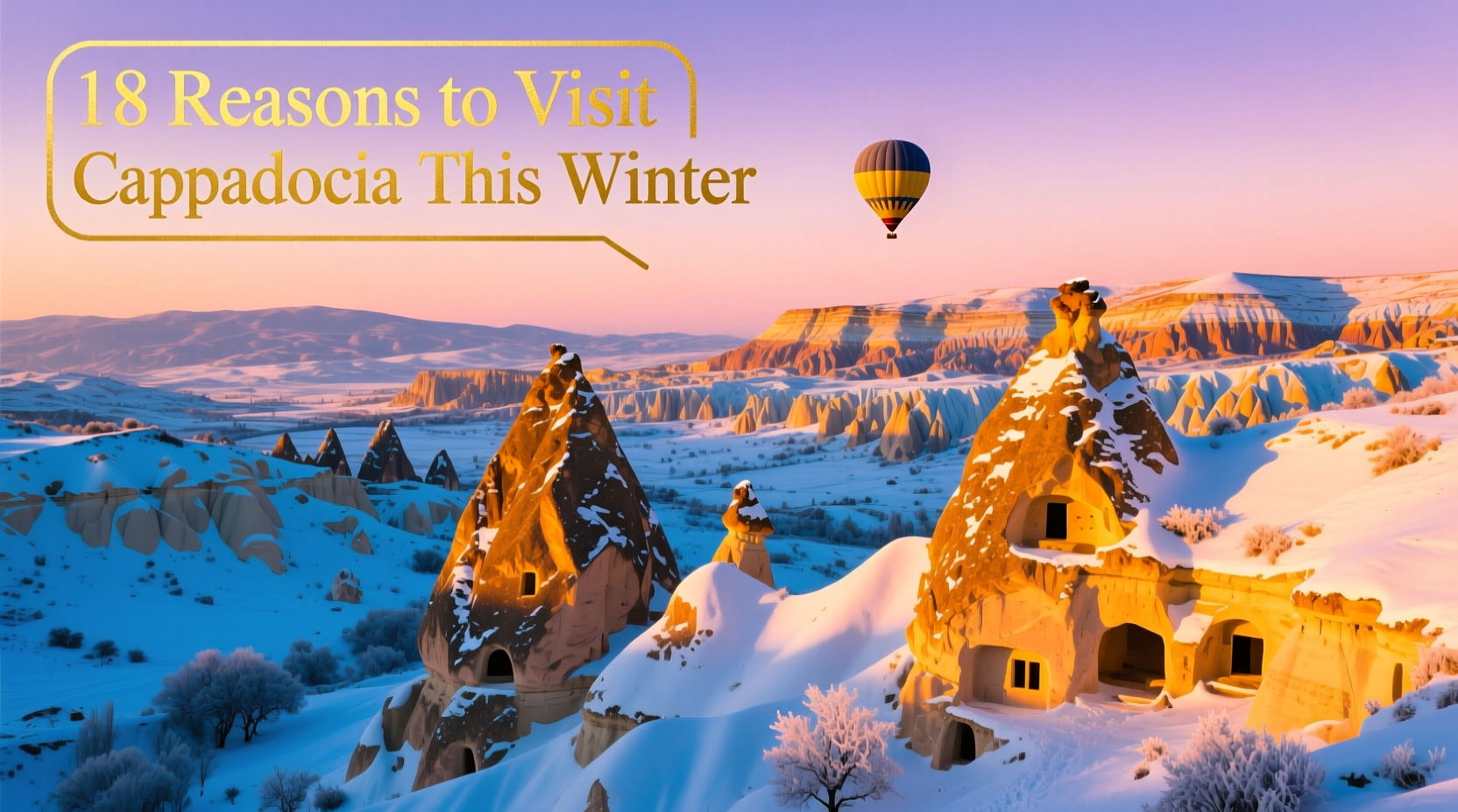 18 Reasons to Visit Cappadocia in Dead Winter: Budget Travel Guide