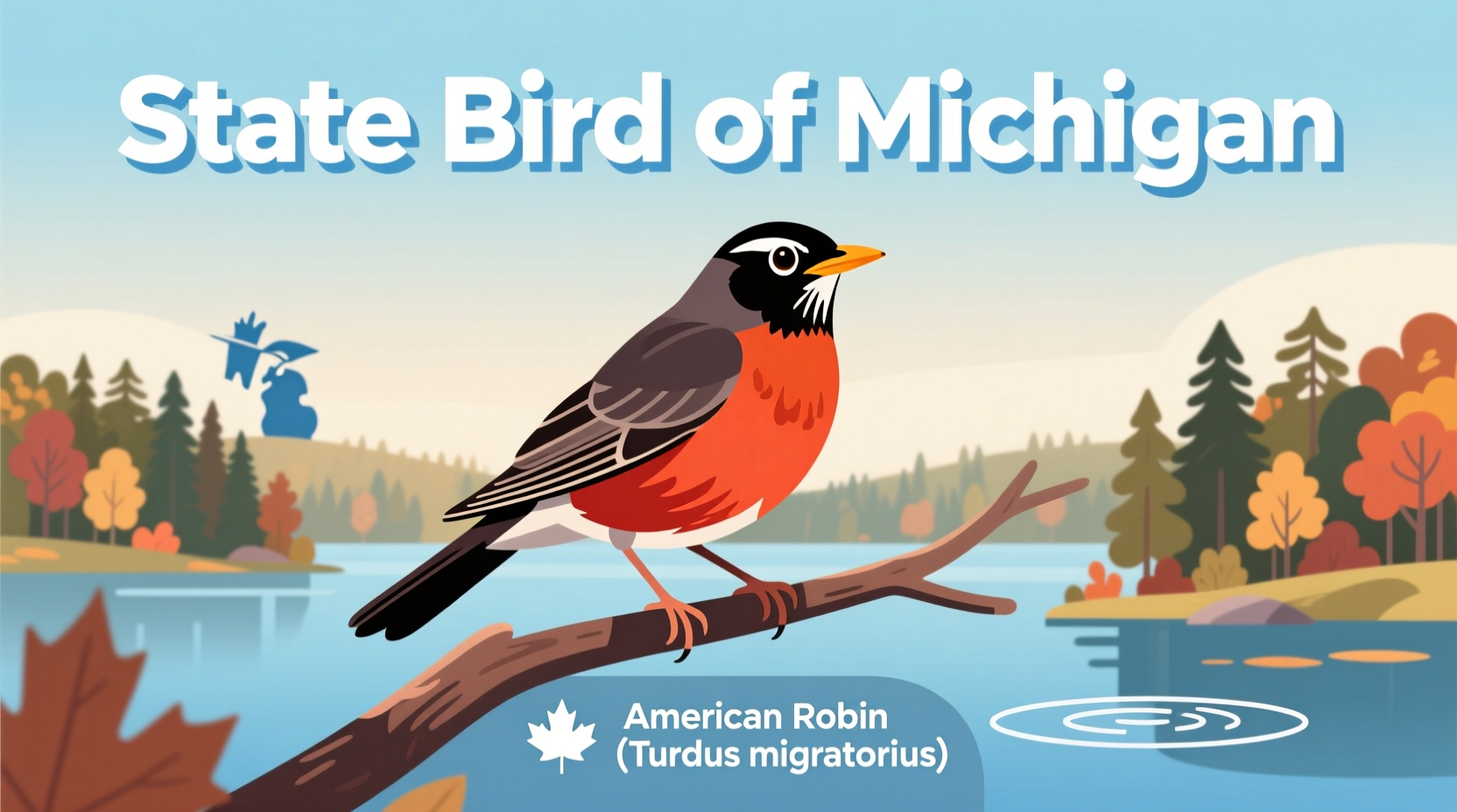 what is the state bird of michigan