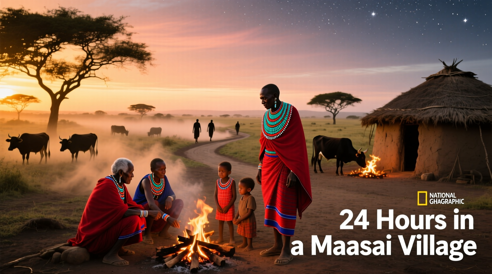 24-Hours Maasai Village Pics: Budget Travel Guide & Photo Tips