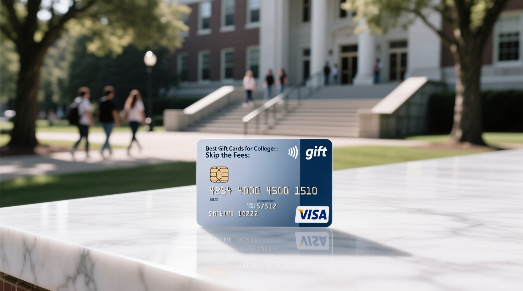 best gift cards for college students skip the fees