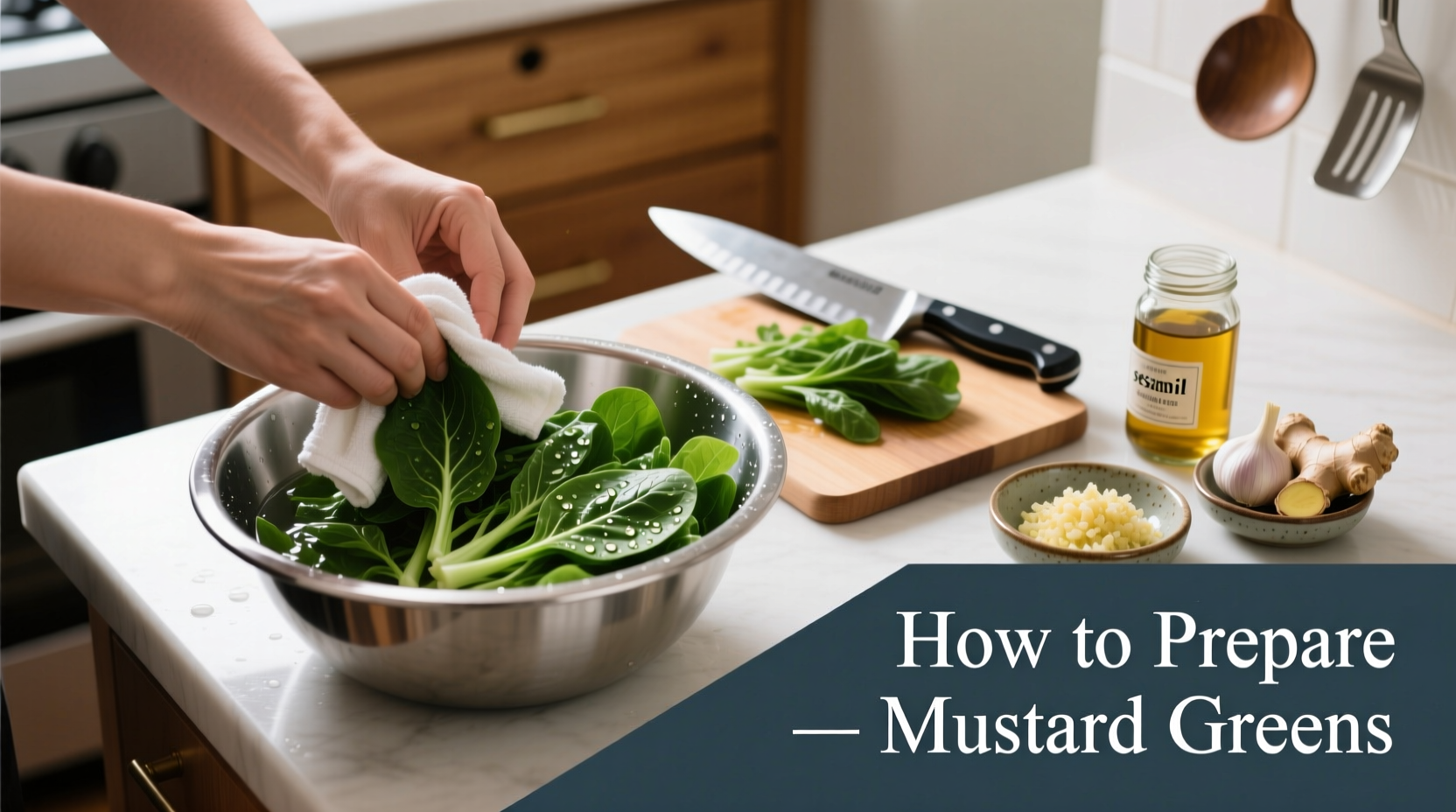 How to Prepare Mustard Greens: Simple Step-by-Step Guide