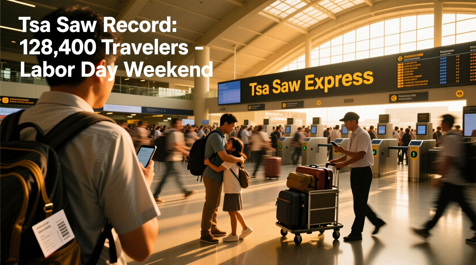Labor Day Weekend Transport Guide: How to Navigate Record TSA Travelers