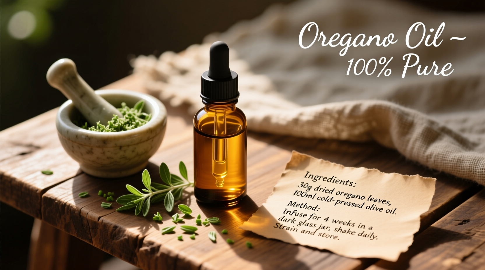 Culinary Oregano Oil Recipe: Safe Homemade Infusion Guide